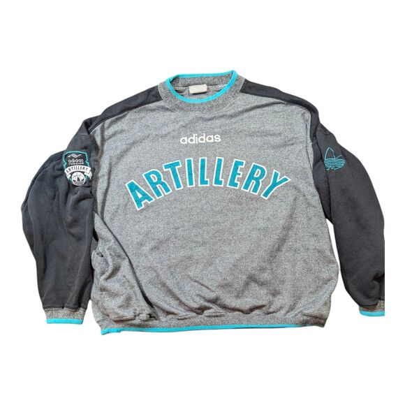 ADIDAS Vintage Sweatshirt Torsion Artillery XL READ - Picture 1 of 8